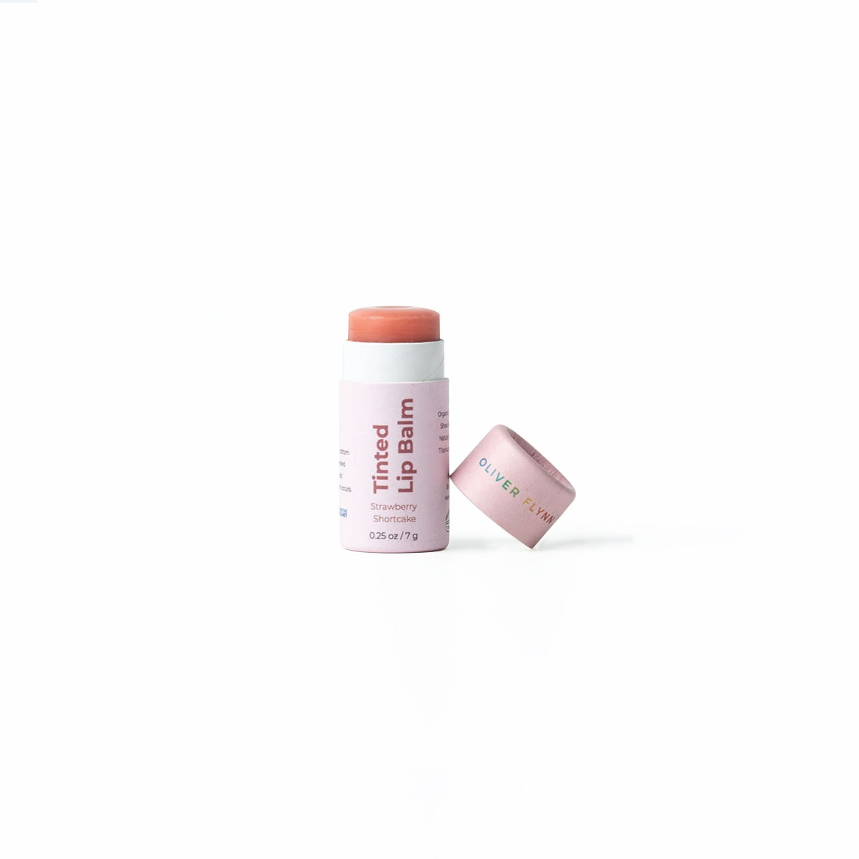 Strawberry Shortcake Tinted Lip Balm- with mineral-based pigments