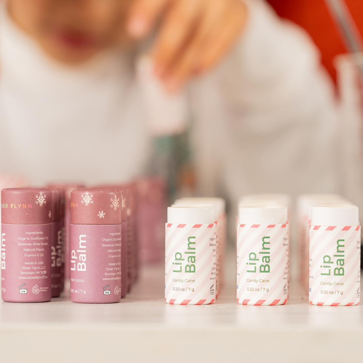 Candy Cane Lip Balm – Holiday Edition