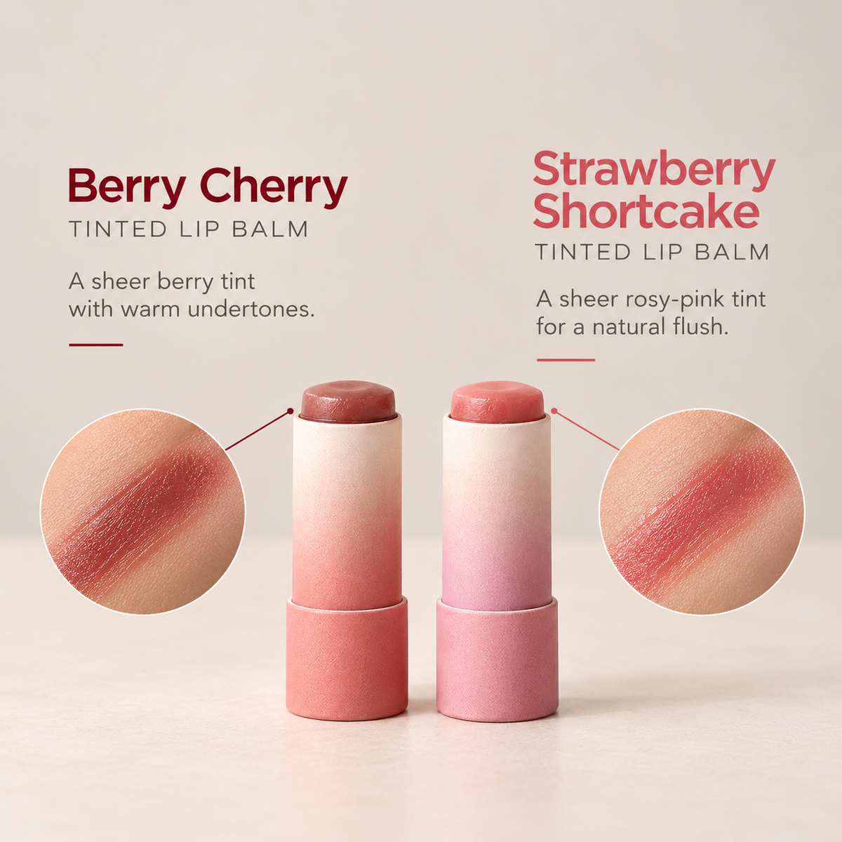 Tinted Lip Balm Duo Gift Box