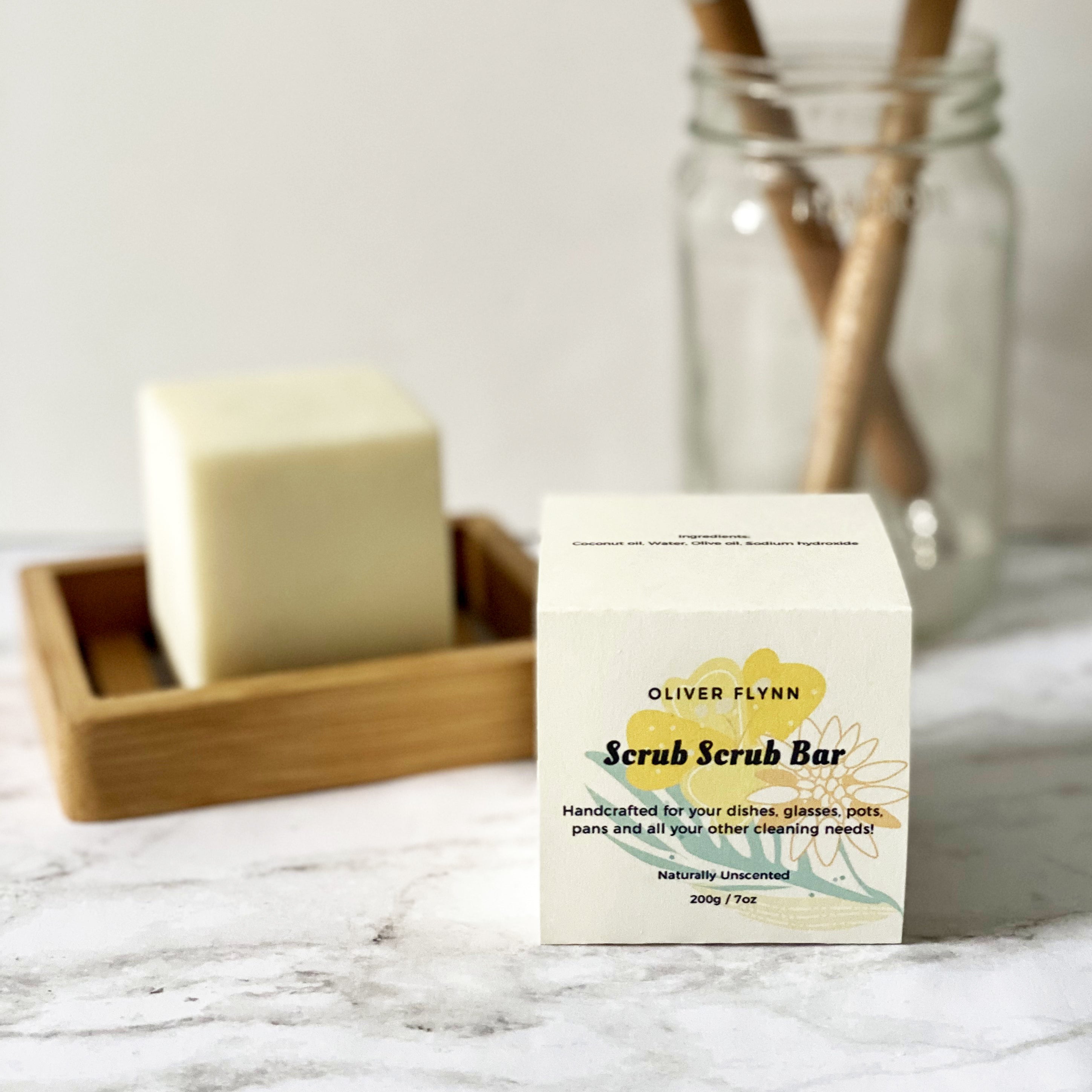 Scrub Scrub Bar - All Natural Dishwashing Soap